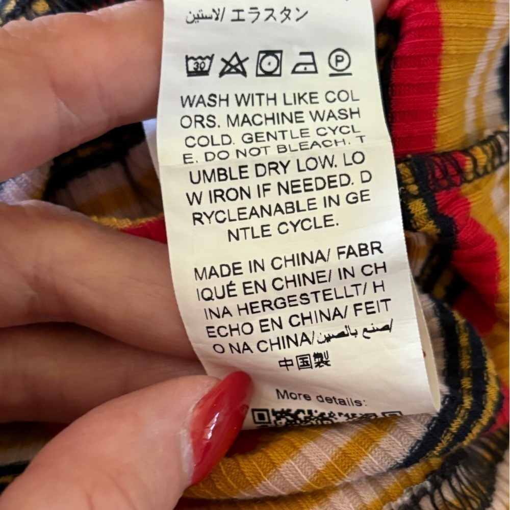 SHEIN Multi Color Ribbed Tank Top - Picture 4 of 4